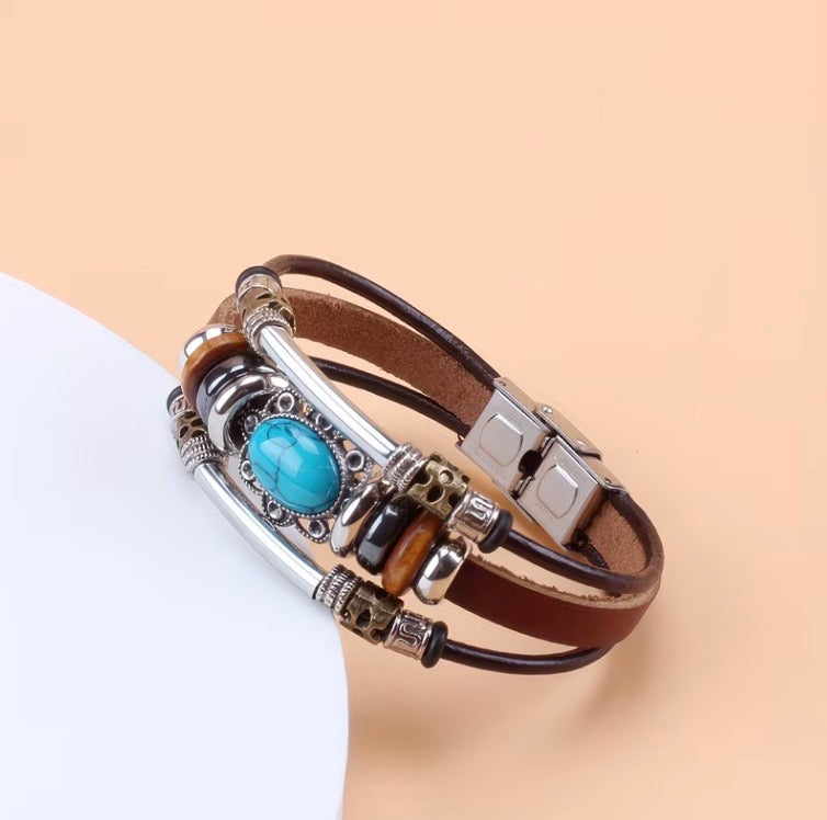 Vintage Style Green Turquoise