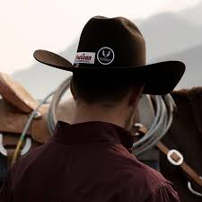 Positive Times (+X) Sticker for hats 2"x 2"- Classic Western Cowboy Brand