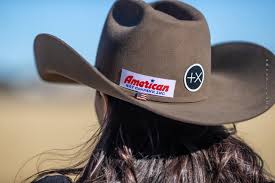 Positive Times (+X) Sticker for hats 2"x 2"- Classic Western Cowboy Brand